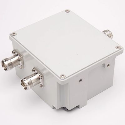 4.3-10 F Interface Dual-Band Low Pim Combiner 380-960 1710-2700MHz Cobertura de dupla banda