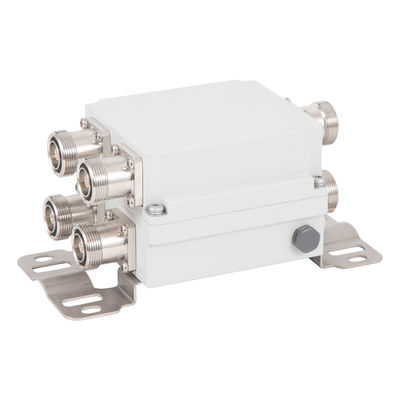 4.3-10 F Interface Dual-Band Low Pim Combiner 380-960 1710-2700MHz Cobertura de dupla banda