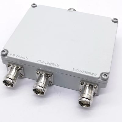 Combinador Penta-Band Low Pim 698-3800MHz 4.3-10-F DIN-F em Personalizado com HL-xxxxxx