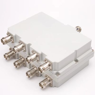 Combinador de seis bandas Combinador de baixo Pim 698-2700MHz 4.3-10-F DIN-F com design personalizado