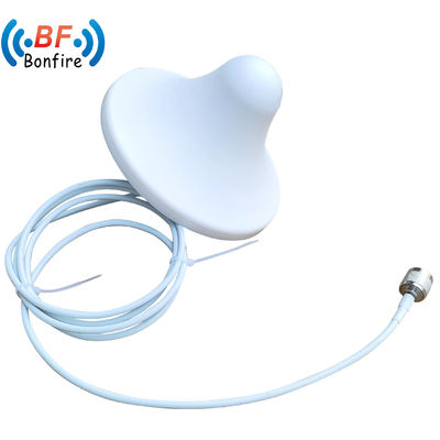 Antenna de comunicação 5dBi teto interior 700-3800 MHz Siso N-Female Omni Directional