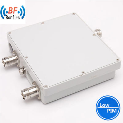 Combinador de Quad-Band de 4 vias personalizado 1710-2700MHz RF Low Pim Quadplexer com N Feminino