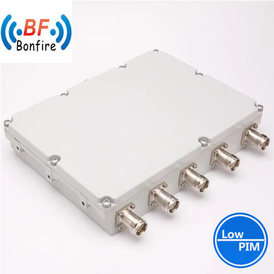 Combinador de Quad-Band de 4 vias personalizado 1710-2700MHz RF Low Pim Quadplexer com N Feminino