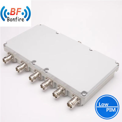 Combinador de Quad-Band de 4 vias personalizado 1710-2700MHz RF Low Pim Quadplexer com N Feminino