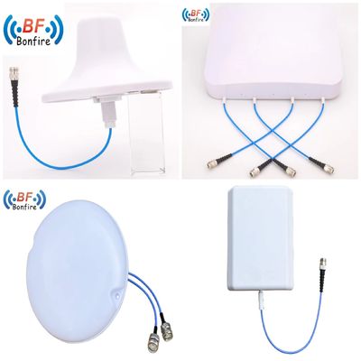 Antenna de comunicação 1710-2700 3300-4000MHz Low Pim MIMO Omni Ceiling Antenna 0,400kg