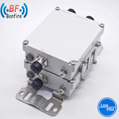 Combinador de dupla faixa de rádio RF de baixo Pim duplexer para sistema de rádio