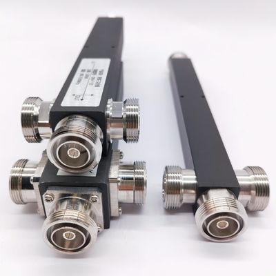 Multibanda 2/3/4 Way High Power Splitter 350-3800MHz DIN-F para divisão de sinal aprimorada