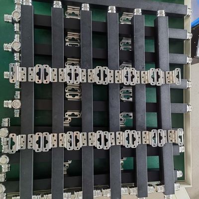 Ultra Wideband 3 Way Low Pim Reativo High Power Splitter 350-3800MHz 4,3-10 F Preto