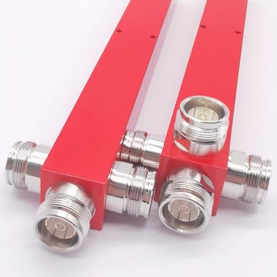 OEM/ODM Ultra Wideband 4 Way Low Pim Reactive High Power Splitter 617-4000MHz 4.3-10 F