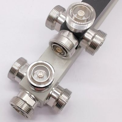 Ultra Wideband 2/3/4 Way Low Pim Reactive High Power Splitter com interface DIN-F