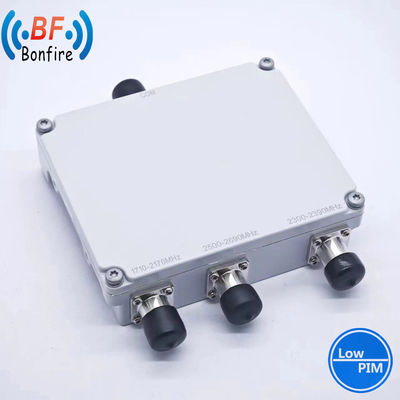 1710-2170MHz Combinador passivo triplexador de RF N Feminino para rede interna HLQ-XXXXX
