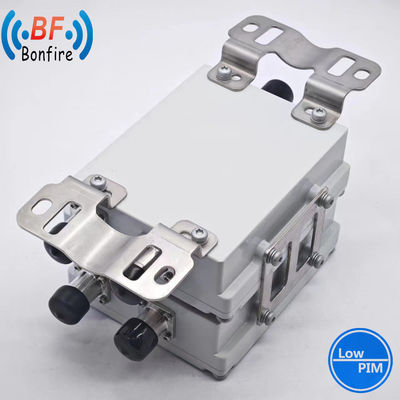 Compacto 4.3-10 F / DIN-F Interface RF Triplexer Combiner para Comunicação Crítica