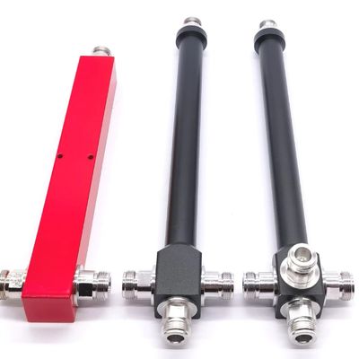 Alta Potência N-F 2/3/4 Way Splitter para Segurança Pública 698-3800MHz/Grey/Red/Black/Customizado