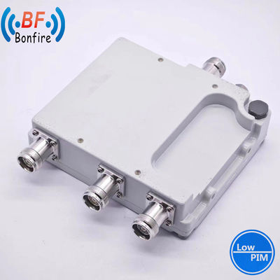 Duplexor de banda VHF UHF de baixo PIM para cobertura de rede de 1710-2170 MHz 2300-2690 MHz
