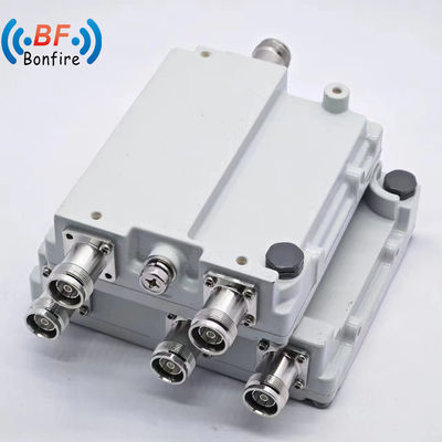 5g Mul Combiner Diplexer Triplexer Combiner de Banda Dupla 1710-1880 1920-2170 2300-2400 2500-2700MHz Vermelho