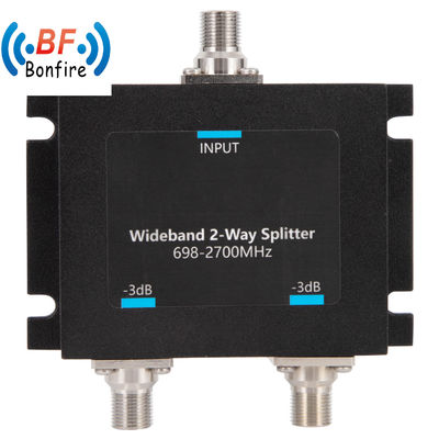 VHF UHF Splitter 2 Way RF Micro Strip Power Divider Pacote Tamanho 9.00cm * 6.00cm * 1.00cm