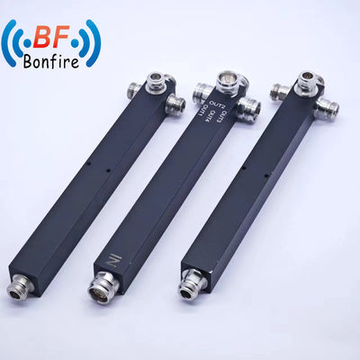 IP65 Low Pim RF 4 Way Reactive Power Splitter Divider Pacote Peso Bruto 1.100kg