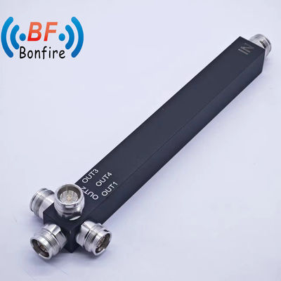 IP65 Low Pim RF 4 Way Reactive Power Splitter Divider com excelente desempenho PIM