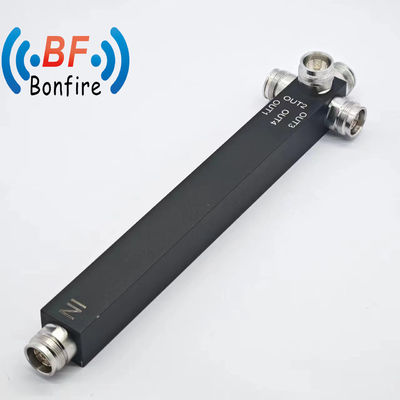 IP65 Low Pim RF 4 Way Reactive Power Splitter Divider com excelente desempenho PIM