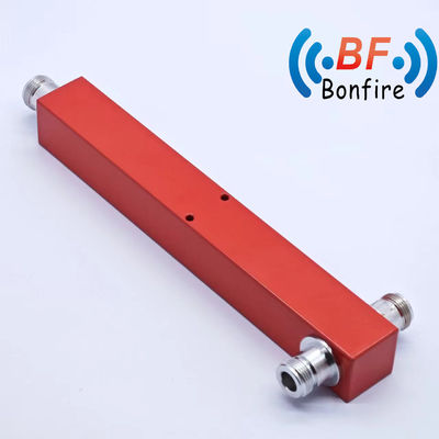Low Pim 698-4200MHz Divididor de Potência de Cavidade de 2 vias com conector 4.3-10 em pacote compacto