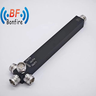 Produção OEM/ODM 698-3800MHz 4.3-10 Fêmea Reativo 4 Way RF Low Pim Power Splitter