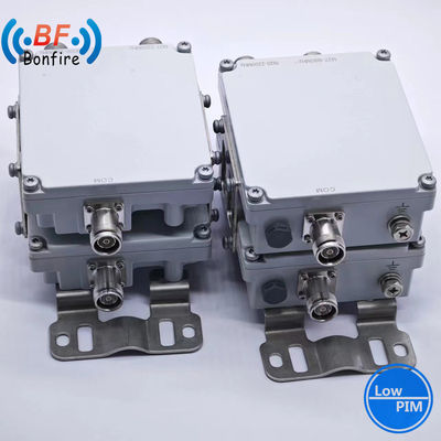 2300-2400 2500-2700MHz RF Combiner -155dbc 300W Triplexer RF Diplexer com conector DIN-F