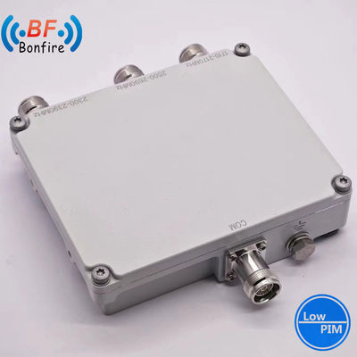 2300-2400 2500-2700MHz Baixo Pim -150dbc Triplexer RF Diplexer Duplexer RF Dupla Banda Combinador com 4.3-10-F Conector