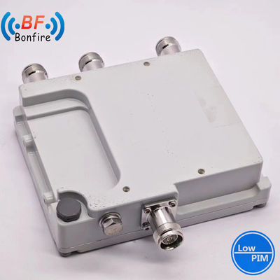 Combinador de RF 2300-2400 2500-2700MHz Triplexer RF Diplexer com conector vermelho SMA-Female