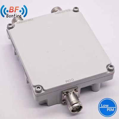 Combinador de RF 2300-2400 2500-2700MHz Triplexer RF Diplexer com conector vermelho SMA-Female