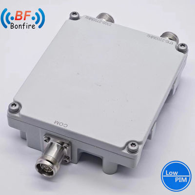 Combinador de RF 2300-2400 2500-2700MHz Triplexer RF Diplexer com conector vermelho SMA-Female