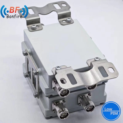 Combinador de RF de banda penta ao ar livre 1920-2170 2300-2400 2500-2700MHz Triplexer RF Diplexer