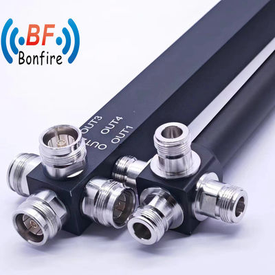 IBS/DAS Entrega 2400-6000MHz VHF UHF Power Splitter 4 Way RF Power Divider N Feminino