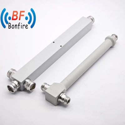 2400-6000MHz 4.3-10-Feminino 2 Way Cavity Power Splitter em cor vermelha para desempenho