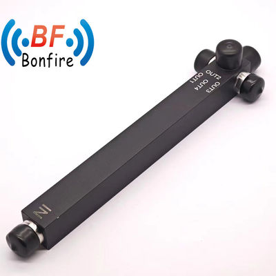 2400-6000MHz Low Pim -160dbc 2X43dBm 4 Way RF Power Splitter para IP65 interior/exterior