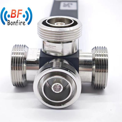 2400-6000MHz Low Pim -160dbc 2X43dBm 4 Way RF Power Splitter para IP65 interior/exterior