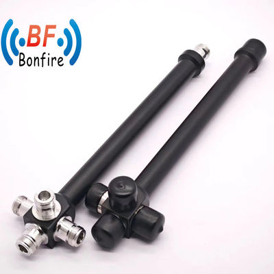 IP65 interior/exterior 2400-6000MHz Low Pim 4 Way RF Power Splitter para fácil instalação