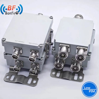 Low Pim -160dbc 1920-2170 2300-2400 2500-2700MHz RF Diplexer para Bts Telecom Parte