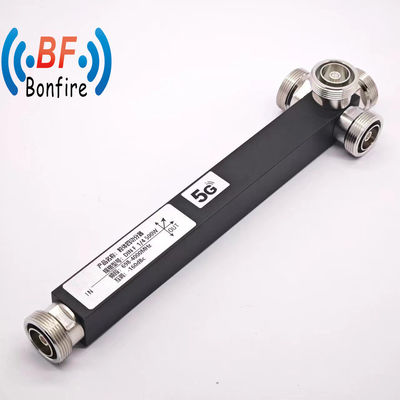 2400-6000MHz Divididor de potência de banda larga RF N Tipo feminino 2/3/4 Way Power Splitter com 2