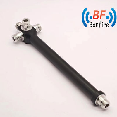 Splitter de potência reativa de banda larga de alta potência de 2 vias personalizado 2400-6000MHz NF Cinza/vermelho