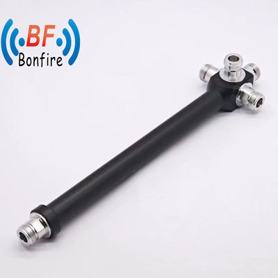 Splitter de potência reativa de banda larga de alta potência de 2 vias personalizado 2400-6000MHz NF Cinza/vermelho