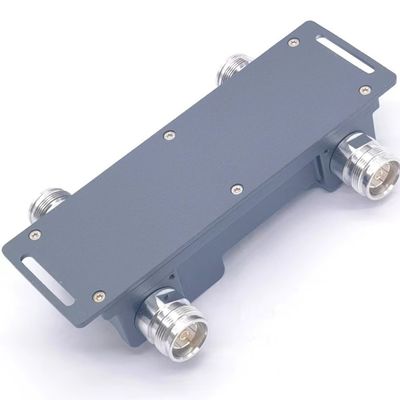 Cinza DQ-0740-227701 Combinador híbrido acoplador híbrido 2 em 2 de 698-4000MHz 4.3-10 F Vermelho