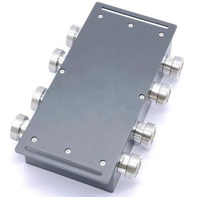 Combinador híbrido acoplador híbrido 4 em 4 de 698-3800MHz DIN-F com interface DIN-F