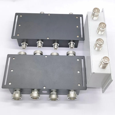Combinador híbrido acoplador híbrido 4 em 4 de 698-3800MHz DIN-F com interface DIN-F