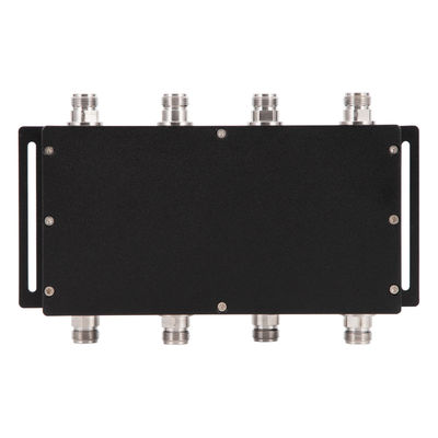 Combinador híbrido acoplador híbrido 4 em 4 de 698-3800MHz N-F para fusão de sinal sem costura