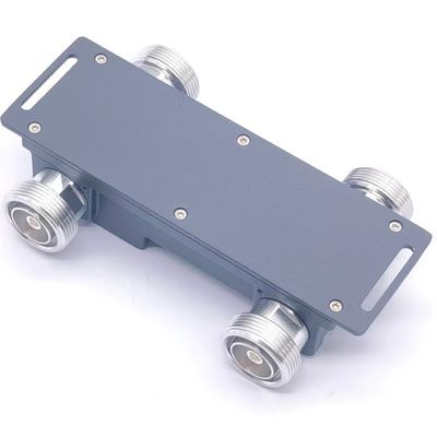 698-3800MHz acoplador híbrido 2 em 2 para o edifício Das DIN-F preto cinza personalizado