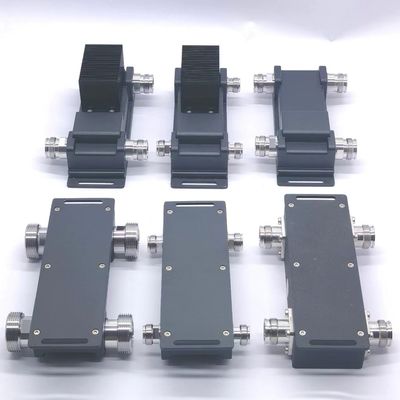 698-3800MHz acoplador híbrido 2 em 2 para o edifício Das DIN-F preto cinza personalizado