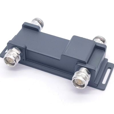 4.3-10-F 617-3800MHz 2/1 2/2 RF Pacote de acoplamento híbrido Tamanho 17.00cm * 6.00cm * 3.00cm