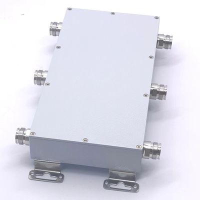 Personalizado 698-3800MHz 3 em 3 fora Conector híbrido de telecomunicações sem fio em preto