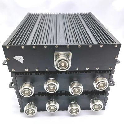 698-3800MHz 4 em 1 Out Low Pim Hybrid Coupler DIN-F com capacidade IP65 interior/exterior