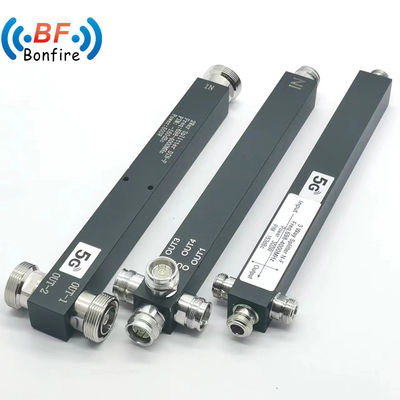 50W 698-3800MHz 2 Way Power Splitter Power Divider N-Female Connector para Ibs Sistema de Segurança Pública